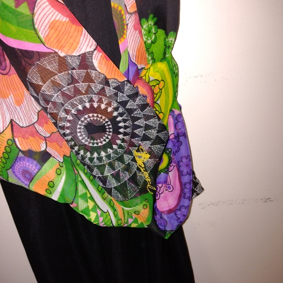 Desigual Short Dress Multicolored Size S/34 - Picture 5 of 11